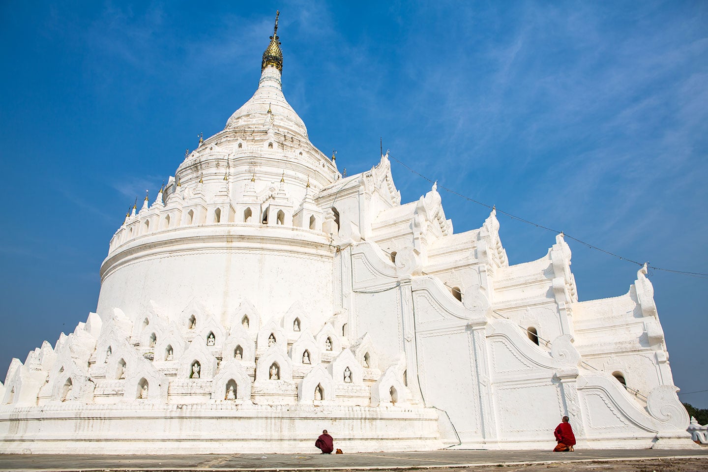 Hsinbyume Pagoda in Mandalay, Myanmar