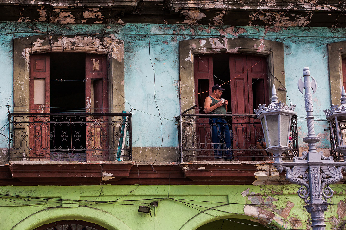 Old buildings in Havana, Cuba