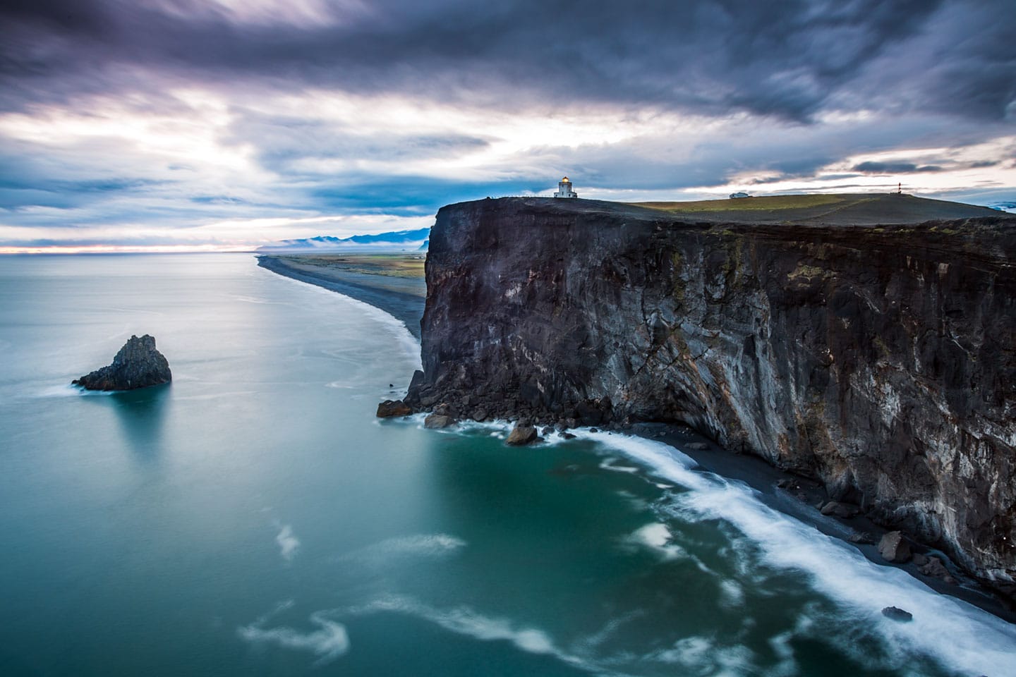 Dyrholaey cliffs in southern Iceland