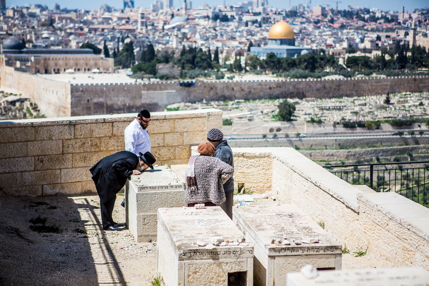 View over Jerusalem with the Dome of the rock, Israel