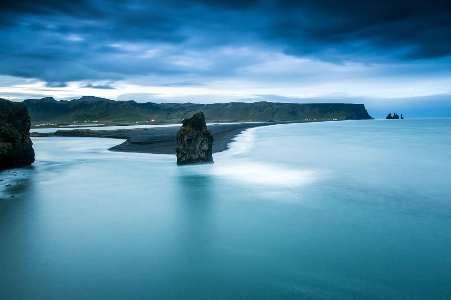 Travel photography from Dyrholaey point in Iceland