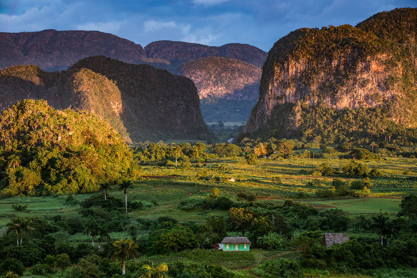 Lush valley of Viñales, Cuba