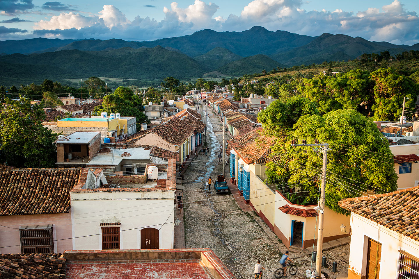View over the old city of Trinidad, Cuba