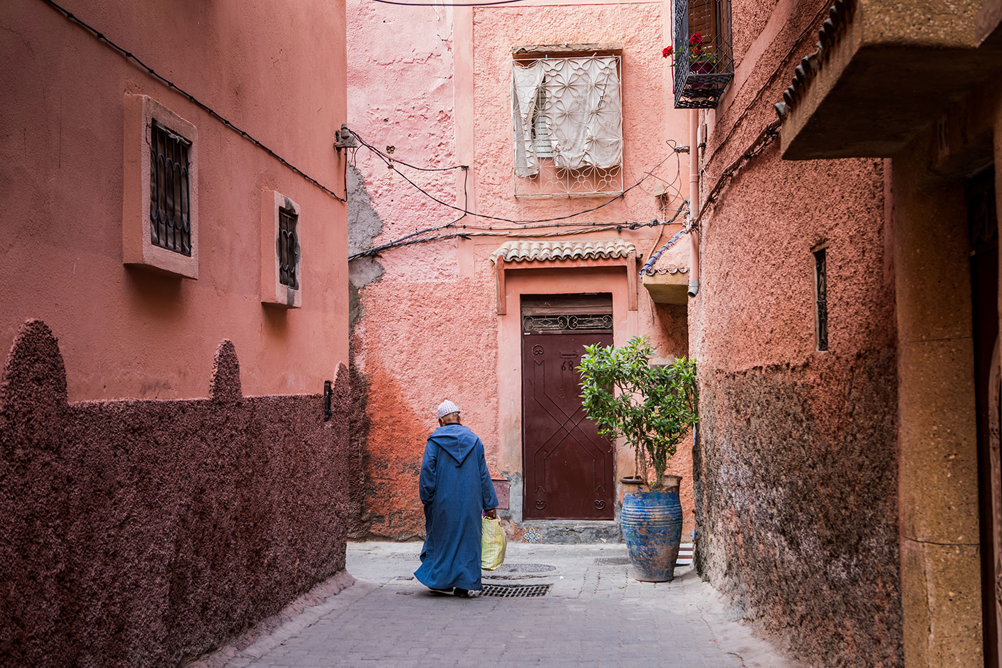 The medina of Marrakesh, Morocco