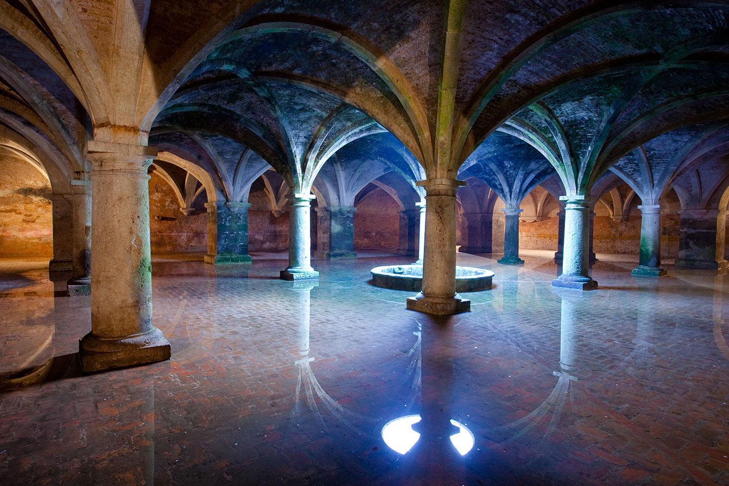 Portuguese cistern of El Jadida, Morocco