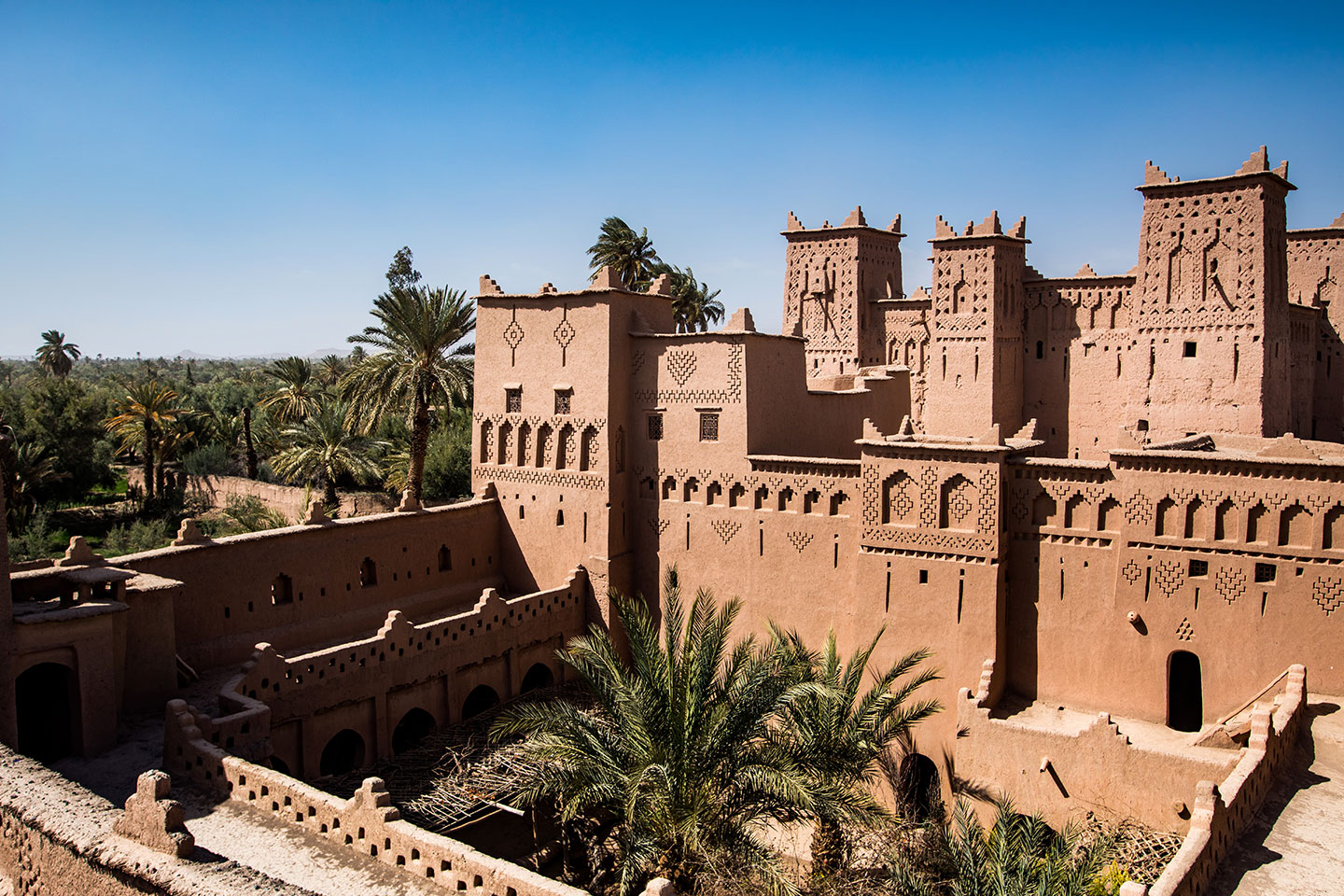 The Kasbah of Skoura in Morocco