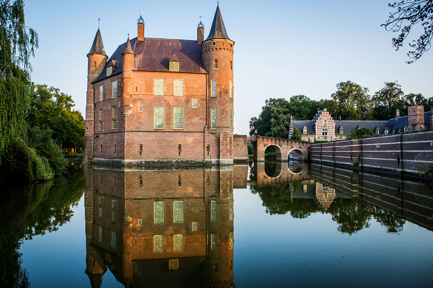 Heeswijk castle in the south of the Netherlands