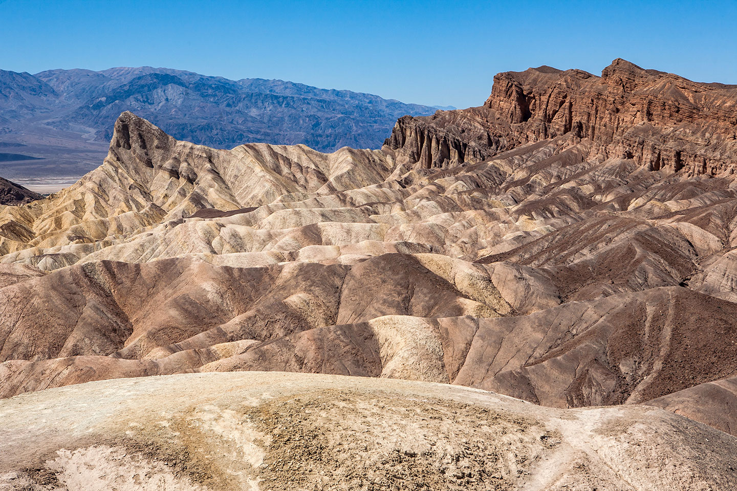 Rock formations in Death Valley National Park, California
